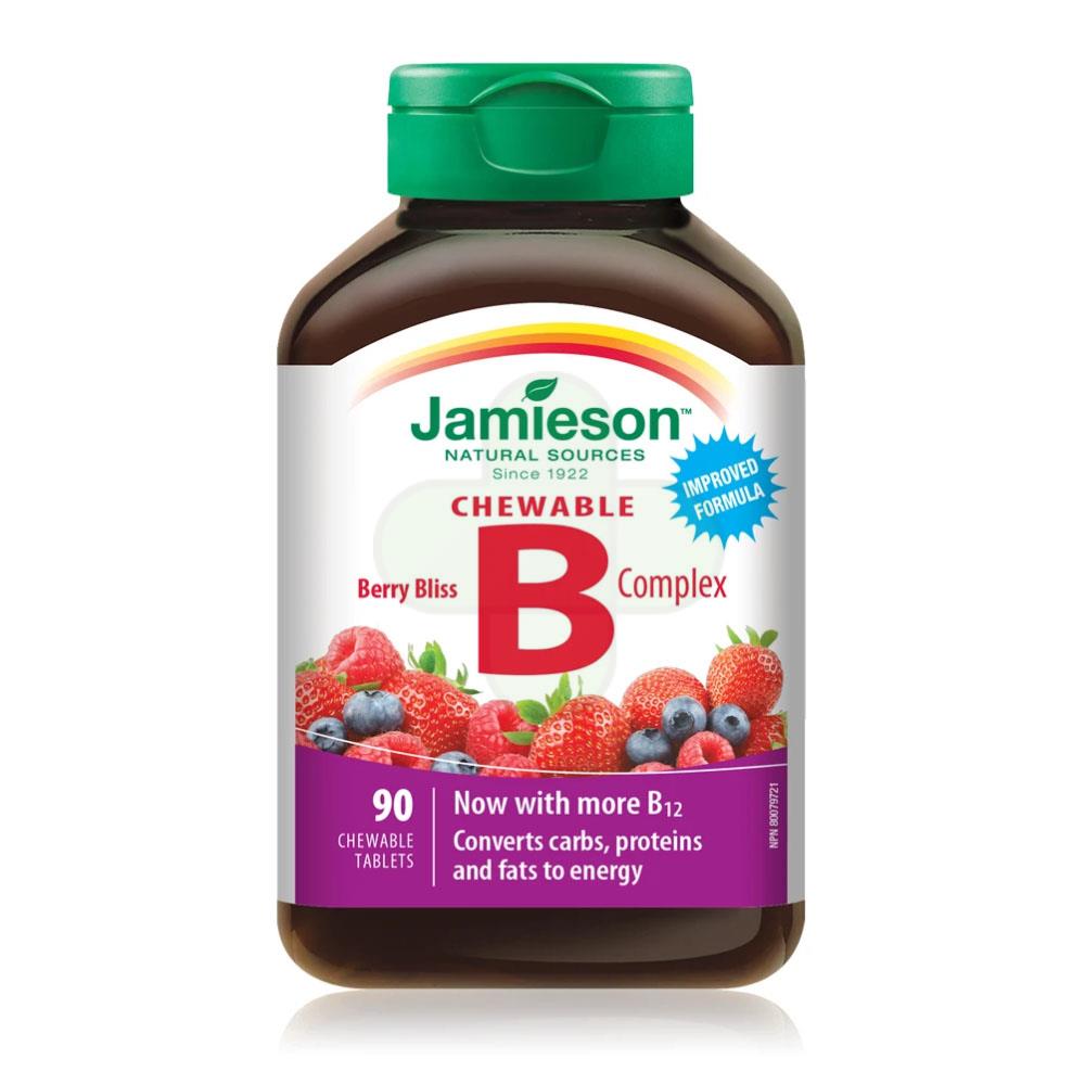 [JAMIESON - Chewable B Complex Berry bliss]