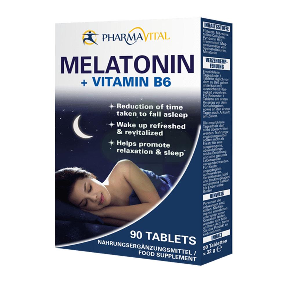 PHARMAVITAL - Melatonin + Vitamin B6