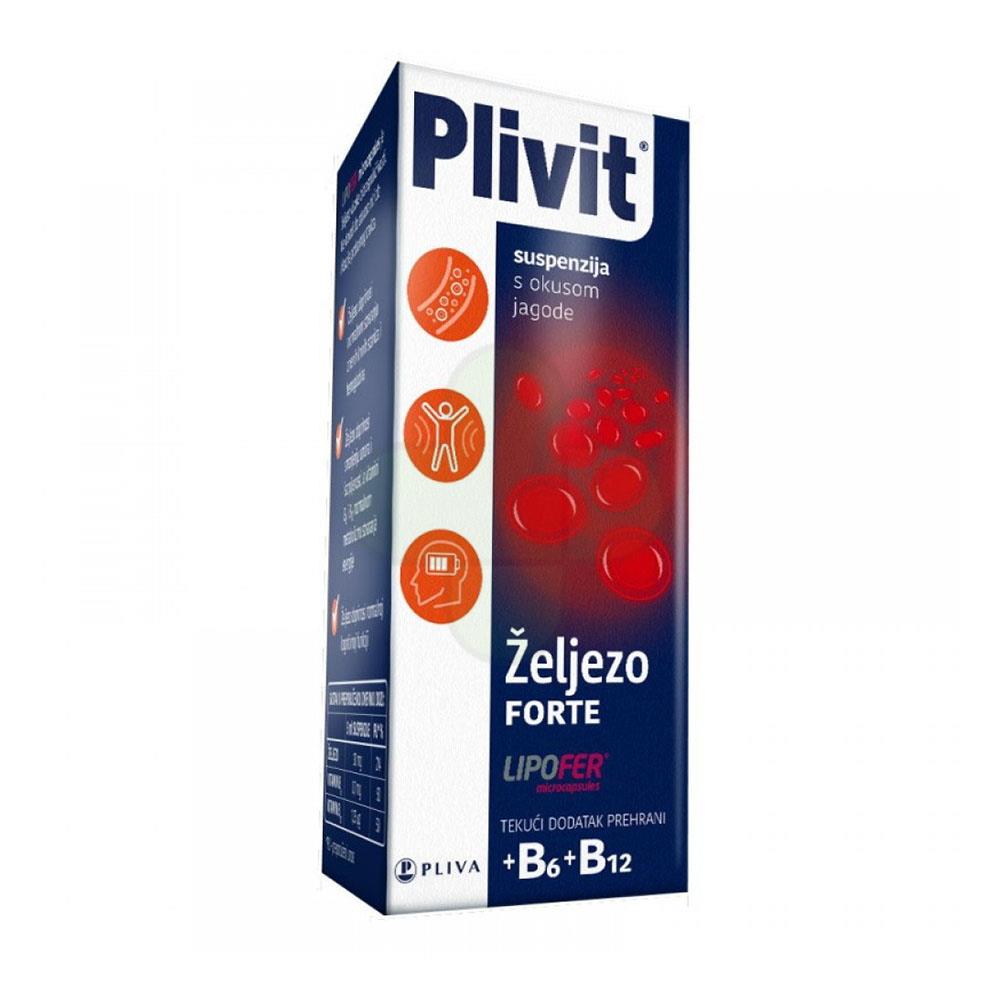 PLIVA Plivit - Željezo Forte + B6 + B12